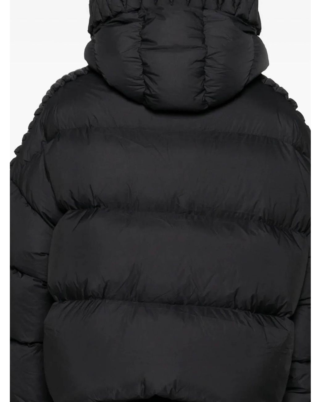 RAXXY Black Hooded Puff Coat