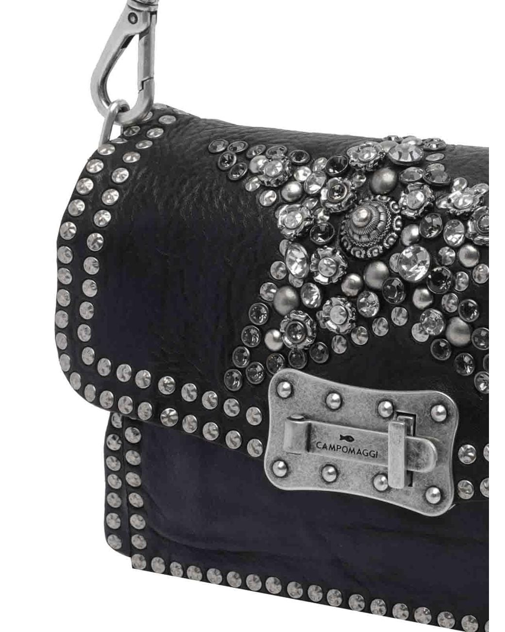 Campomaggi Black Agnese Crossbody Bag