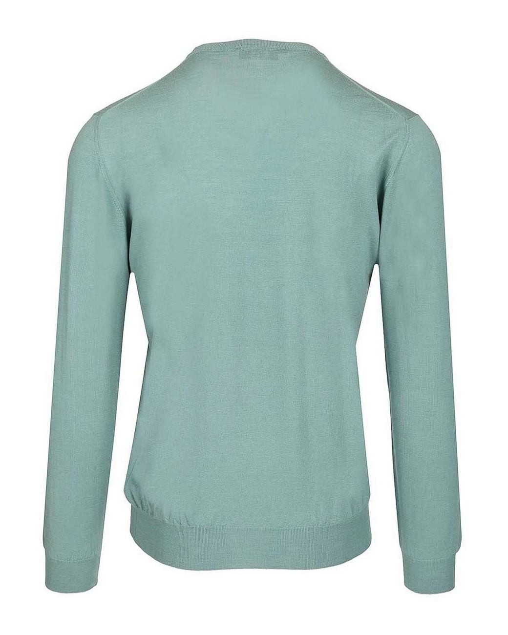 Suéter Cuello Redondo Fedeli de hombre de color Green