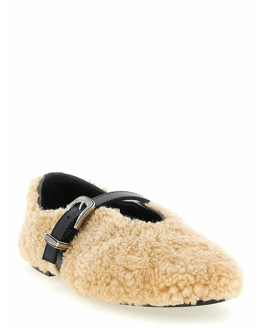 KATE CATE Natural Jude Ballet Flats