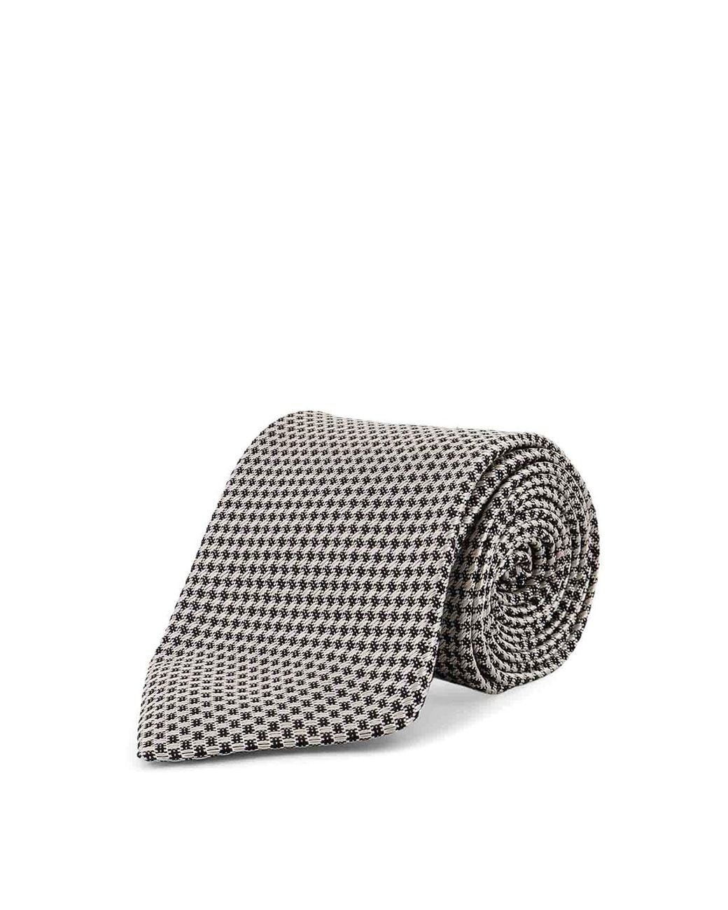 Tom Ford Gray Silk Tie for men
