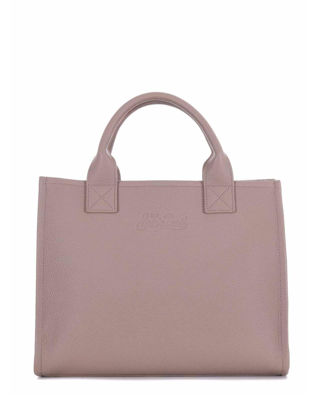 Mc2 Saint Barth Purple Shopping Bag