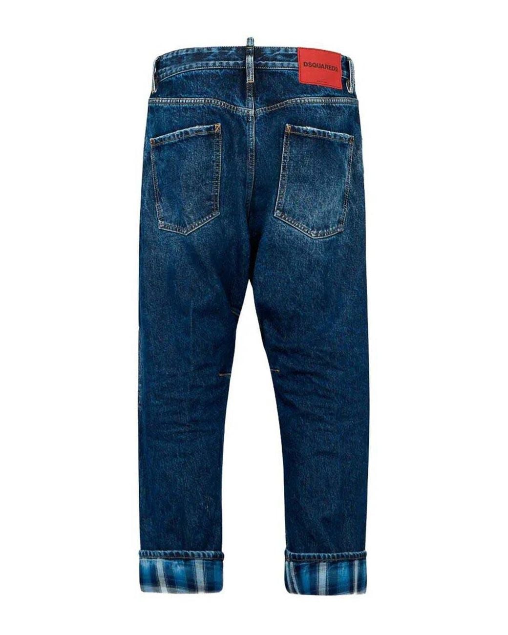 Vaqueros Rectos DSquared² de hombre de color Blue