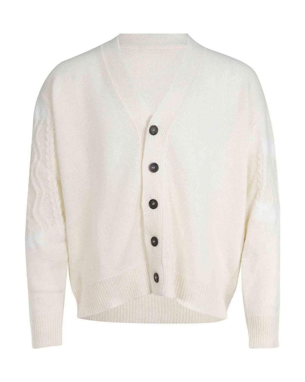 Cardigan Realizzato di ATOMOFACTORY in White da Uomo