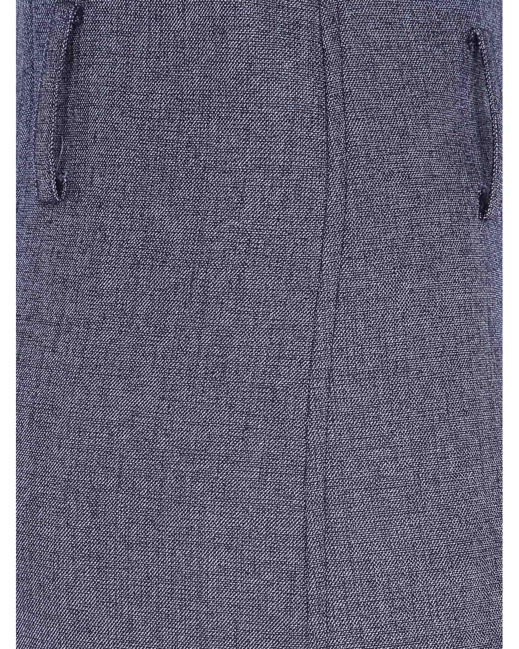 DR. HOPE Blue Midi Skirt
