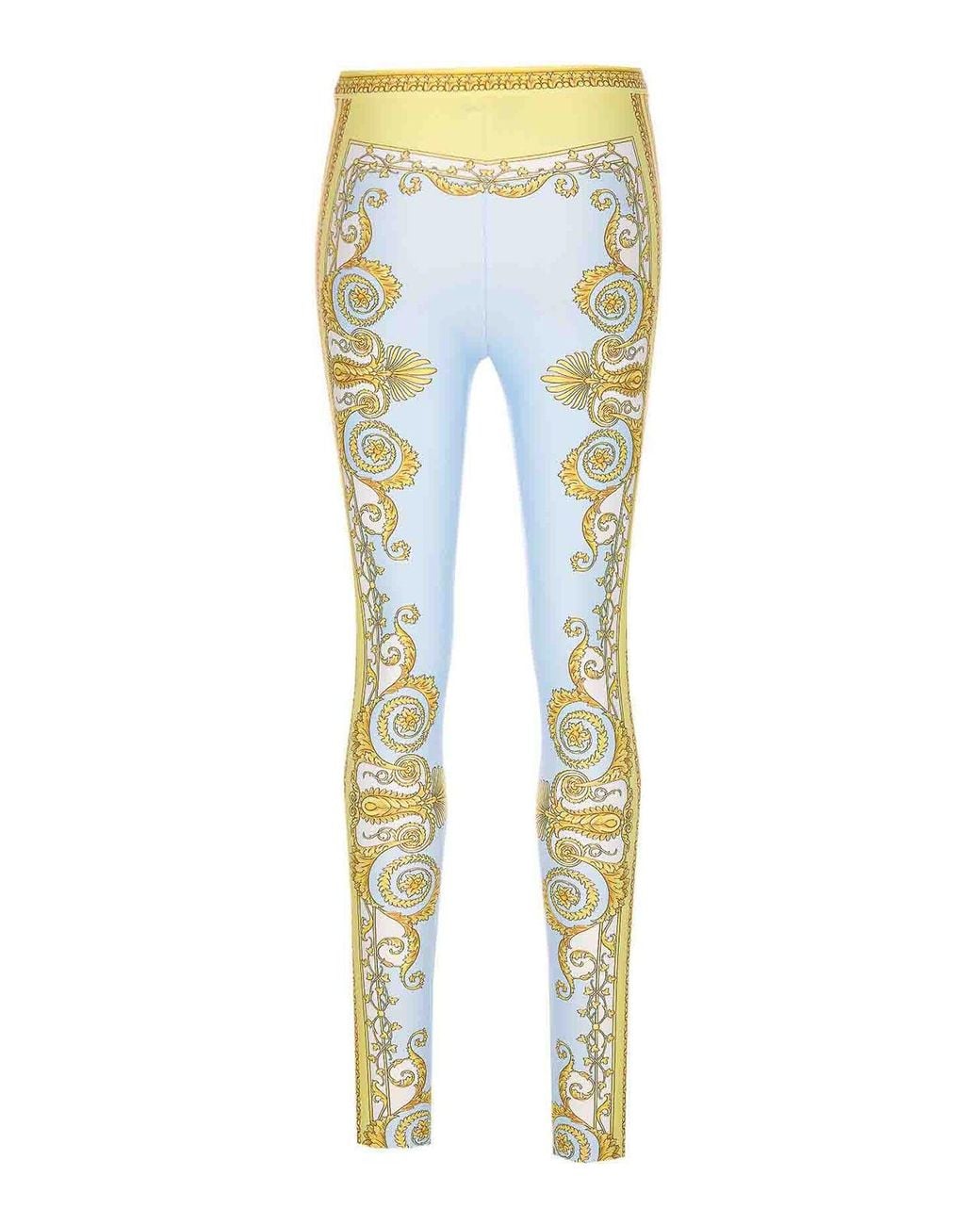 Versace Blue Light D Leggings