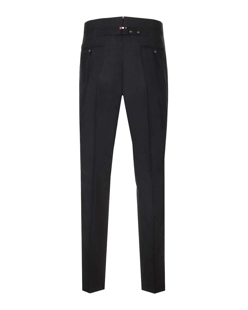 Thom Browne Blue Skinny Trousers for men