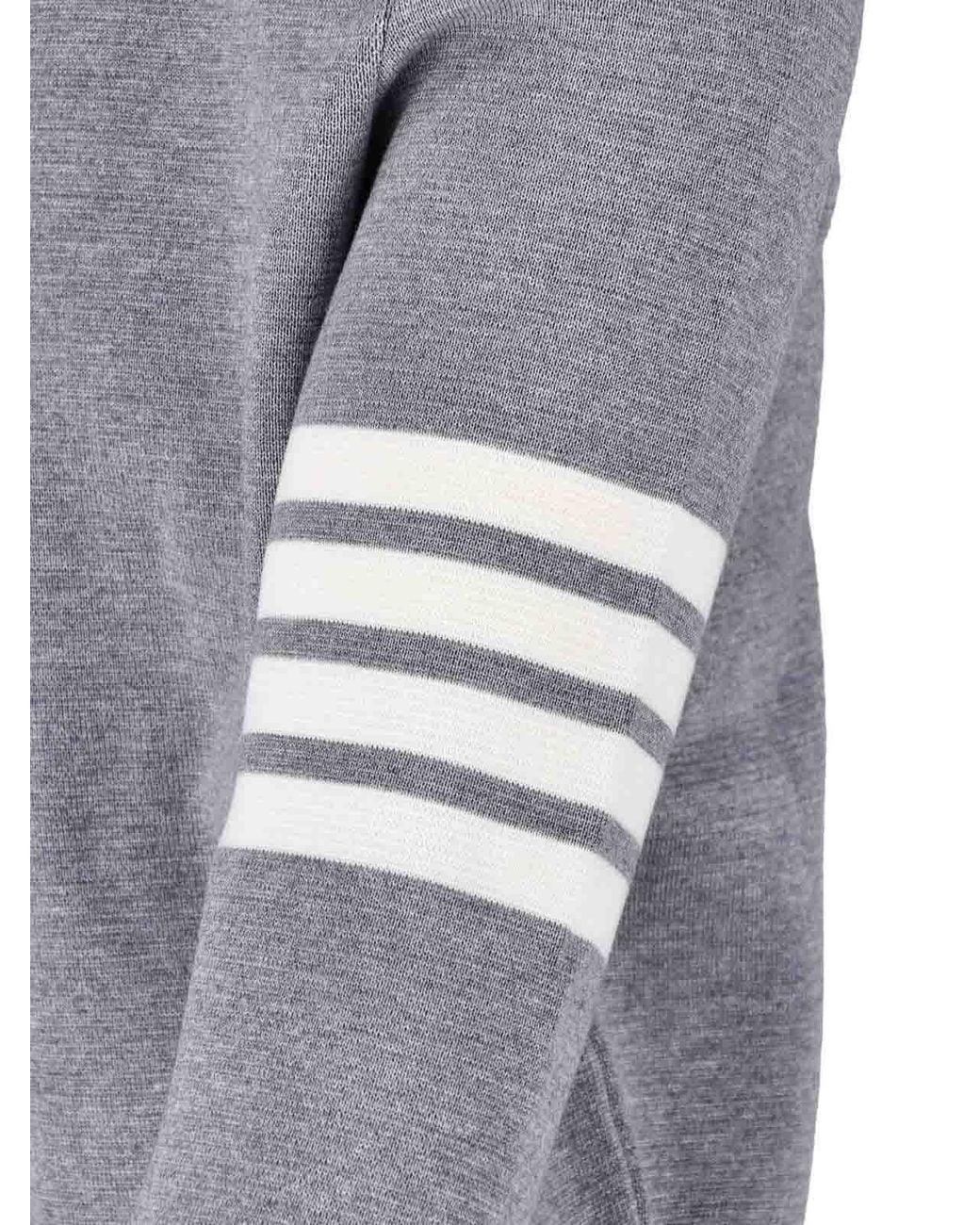 Suéter Cuello Redondo Thom Browne de hombre de color Gray