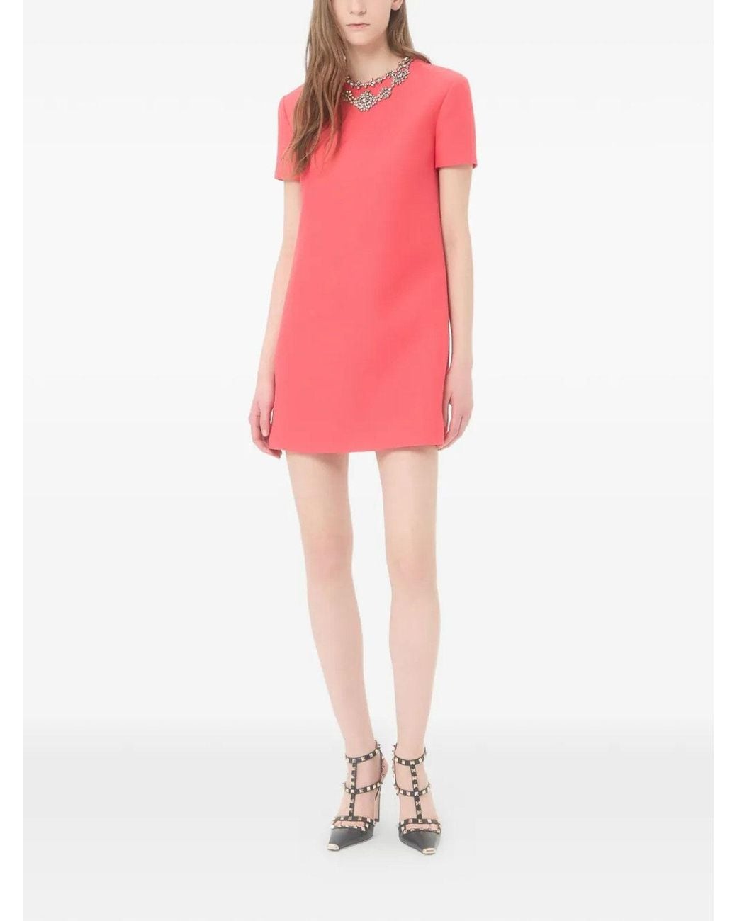 Valentino Garavani Pink Cashmere Dress