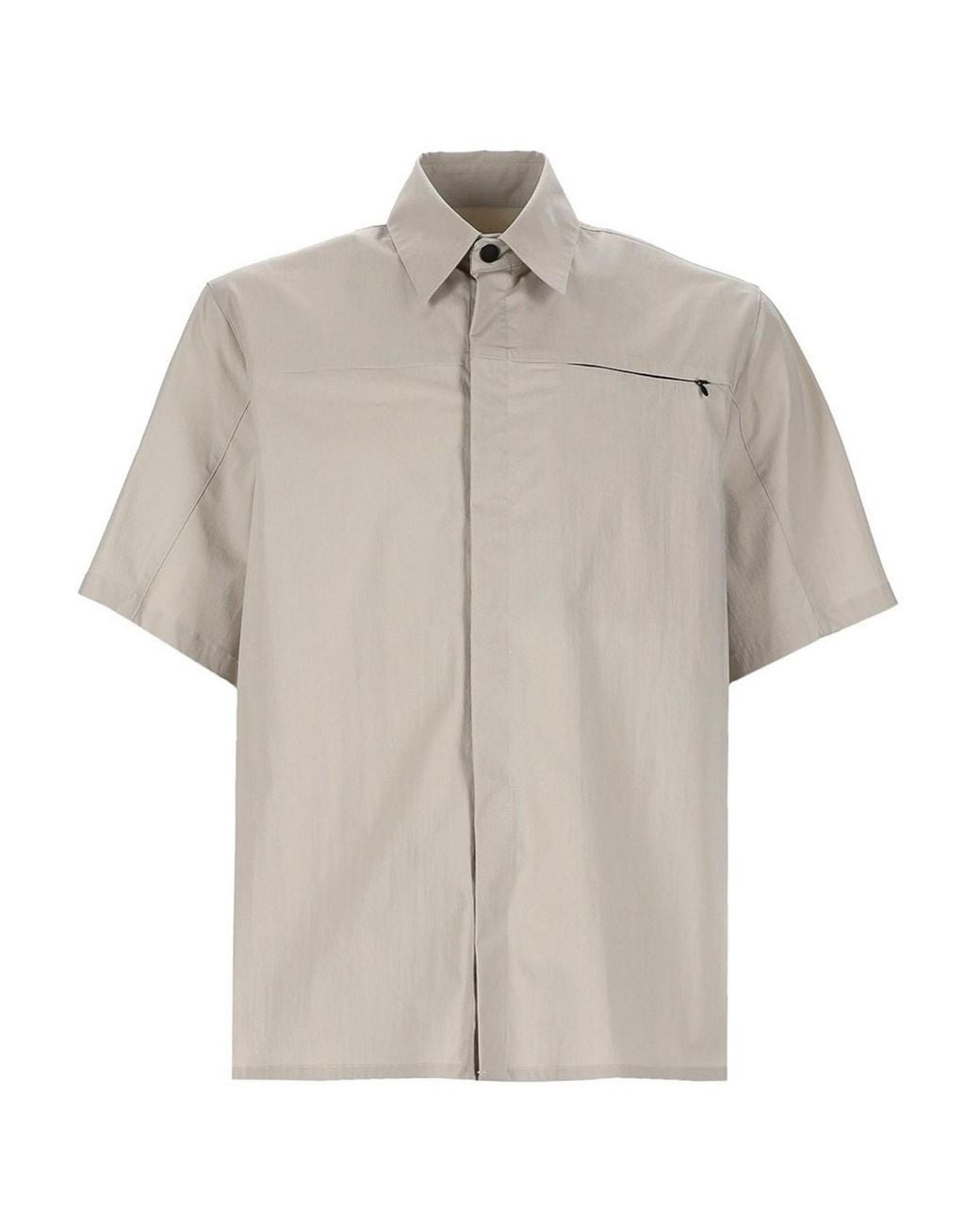 MSGM White Cotton Shirt for men
