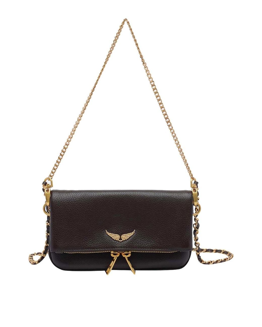 Zadig & Voltaire White Mini Rock Crossbody Bag