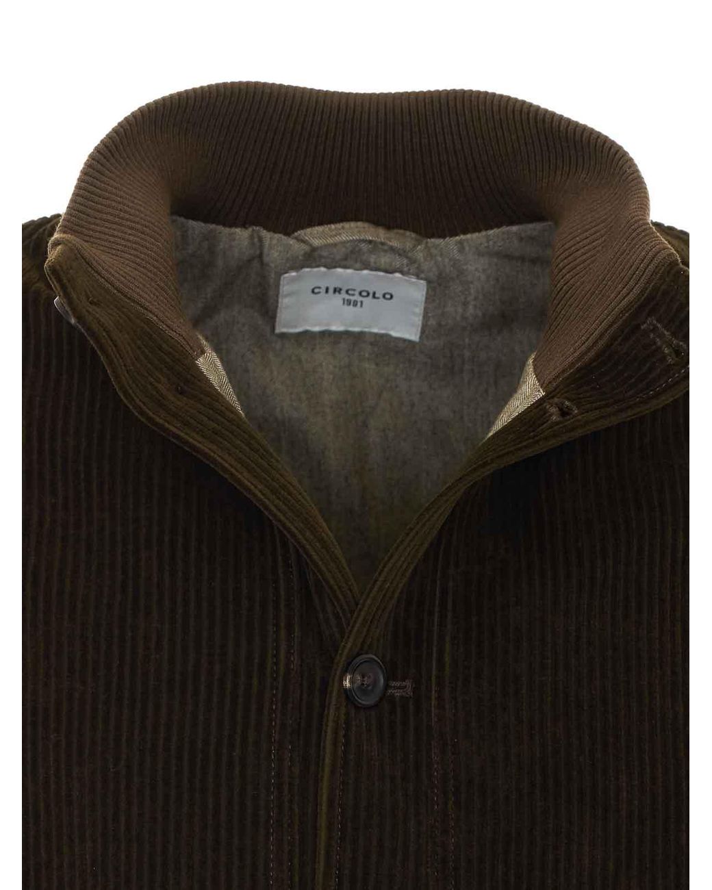 Circolo 1901 Black Velvet Jacket for men