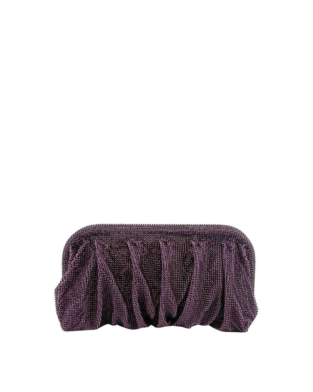 Benedetta Bruzziches Purple Venus Clutch
