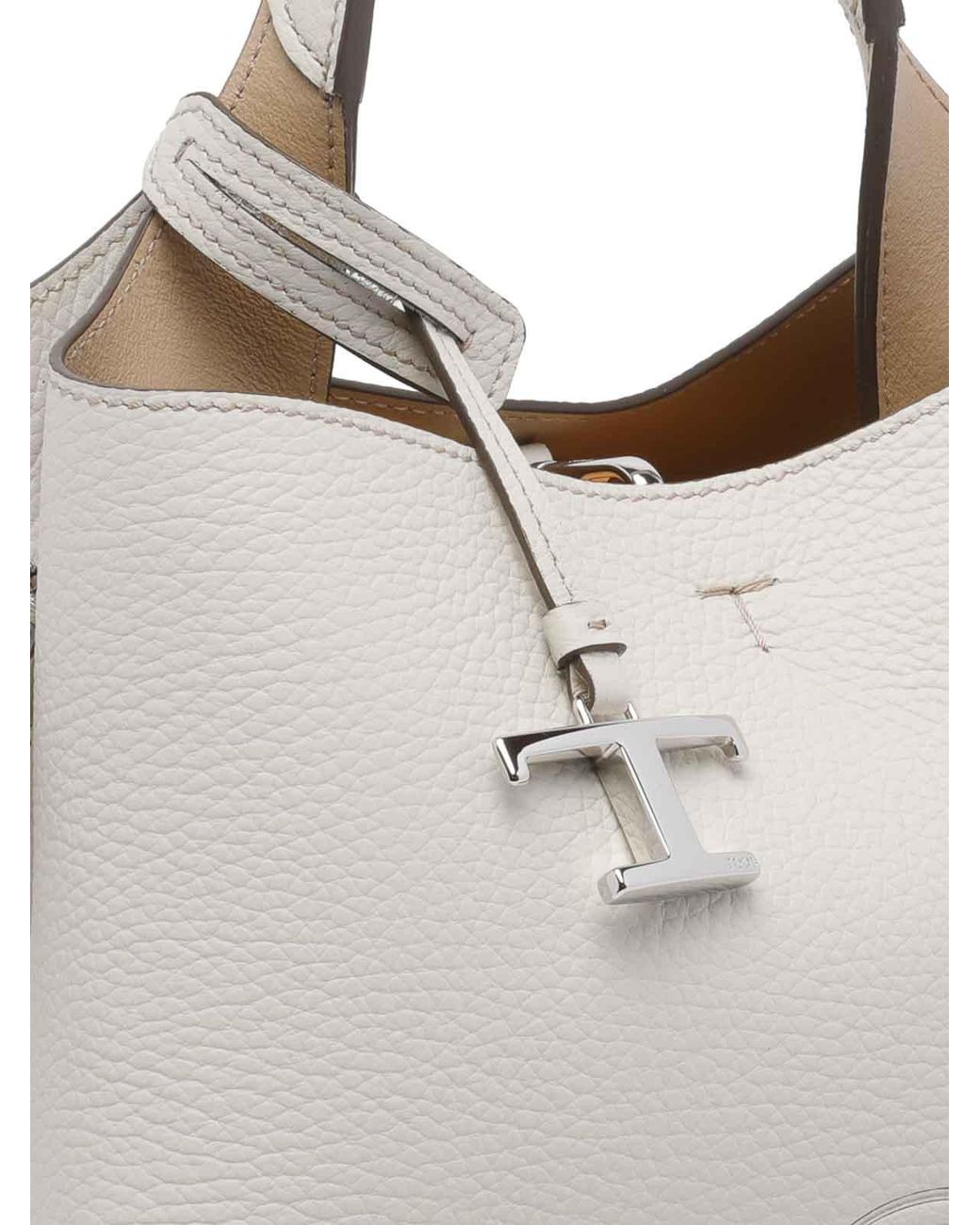 Tod's Gray Micro Leather Bag