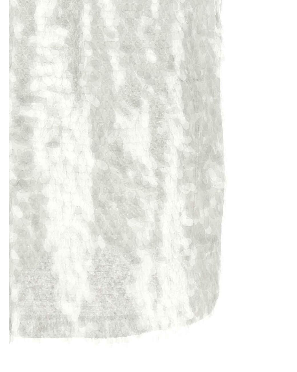 Norma Kamali White Boyfriend Top