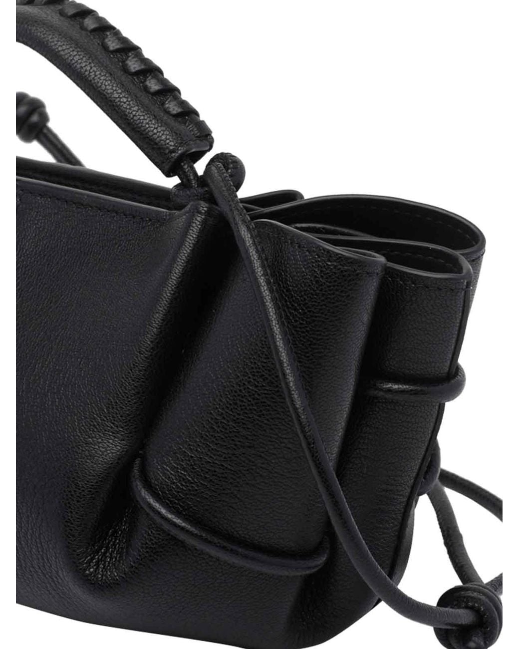 Borsa Mini Arta di Hereu in Black
