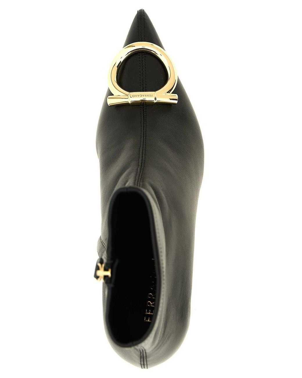 Ferragamo Black Ankle Boots
