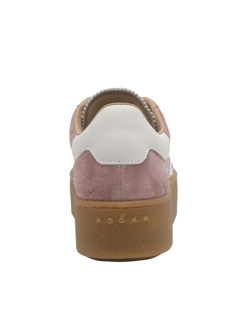 Hogan Brown Cool H698 Platform Sneakers