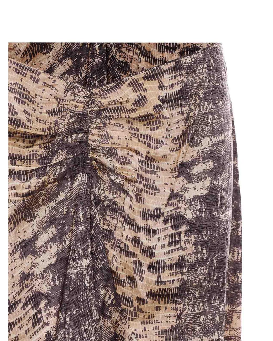 Isabel Marant Brown Laren Skirt