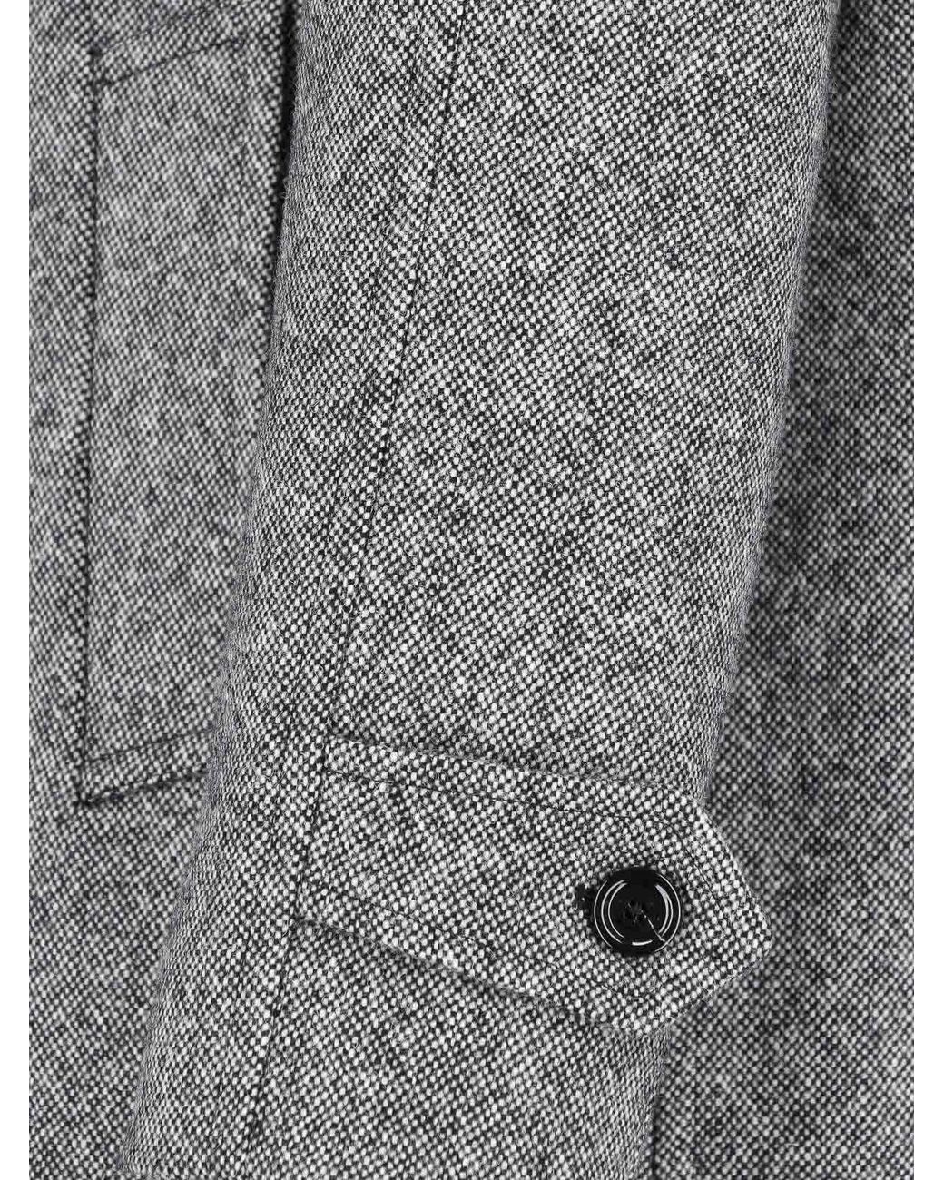 Abrigo Midi Lardini de hombre de color Gray