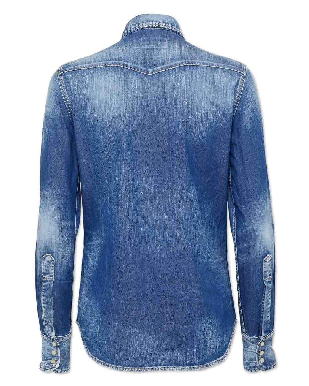 DSquared² Blue Shirt