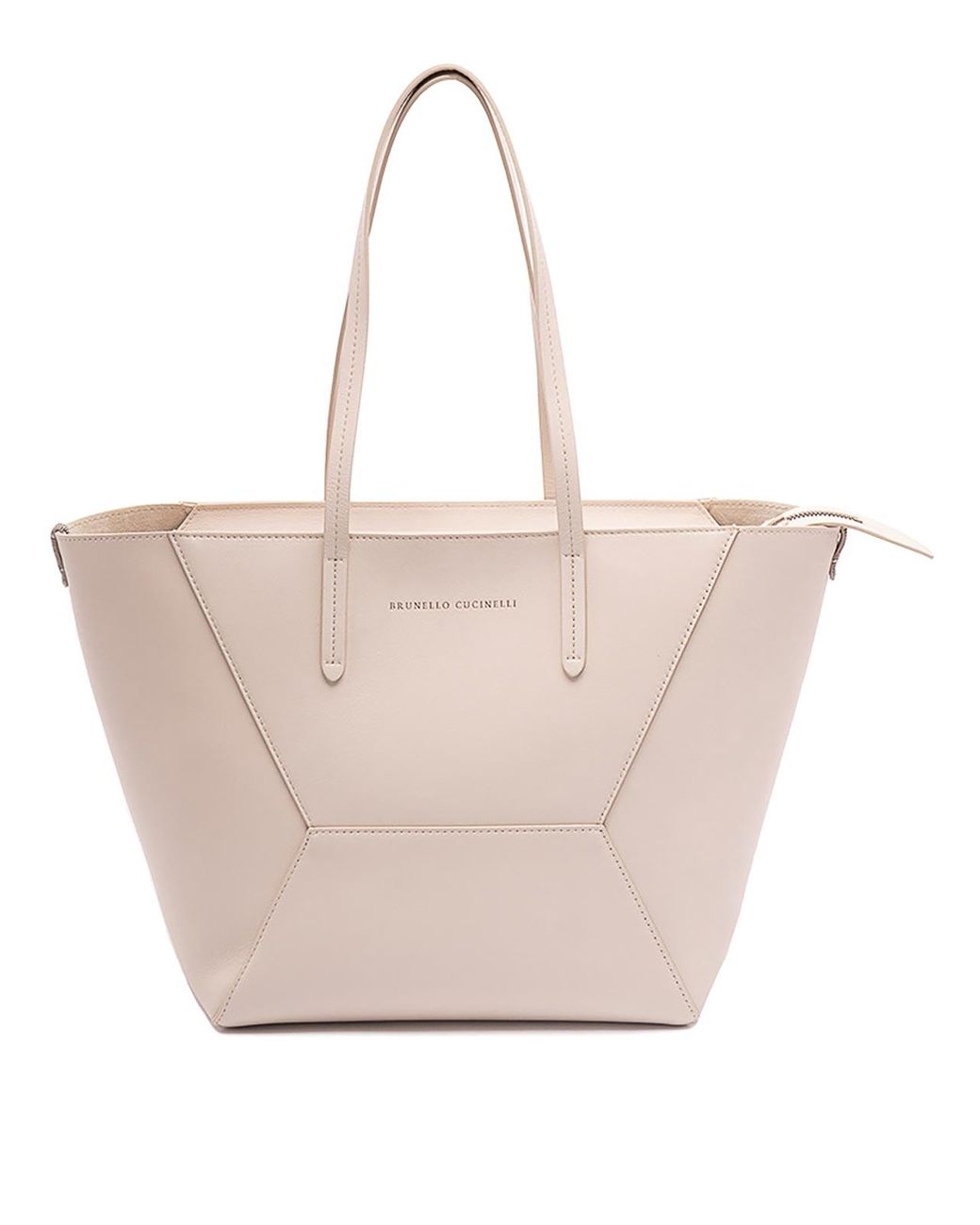 Brunello Cucinelli Natural 'Bc Duo' Handbag