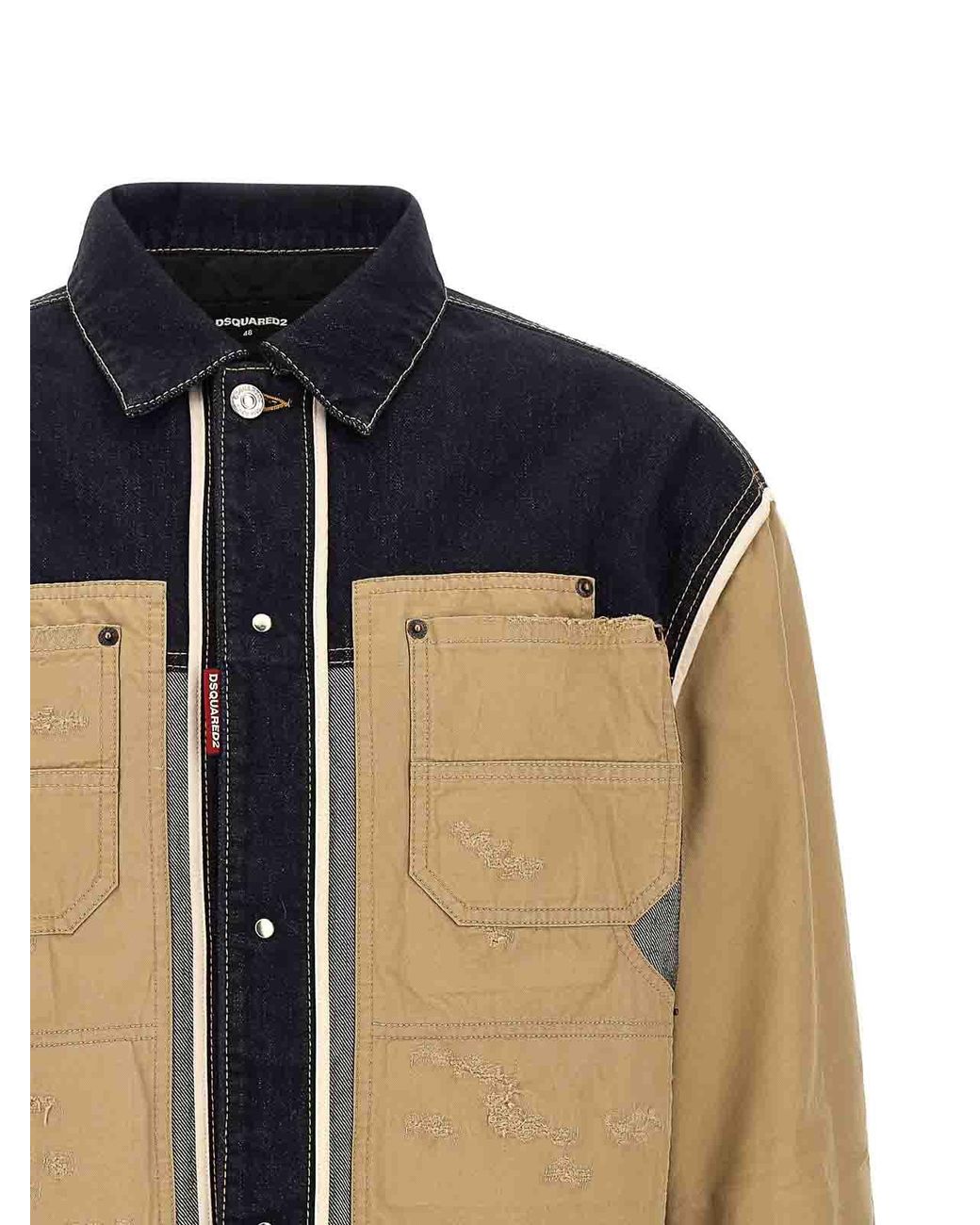 Chaqueta Vaquera DSquared² de hombre de color Blue
