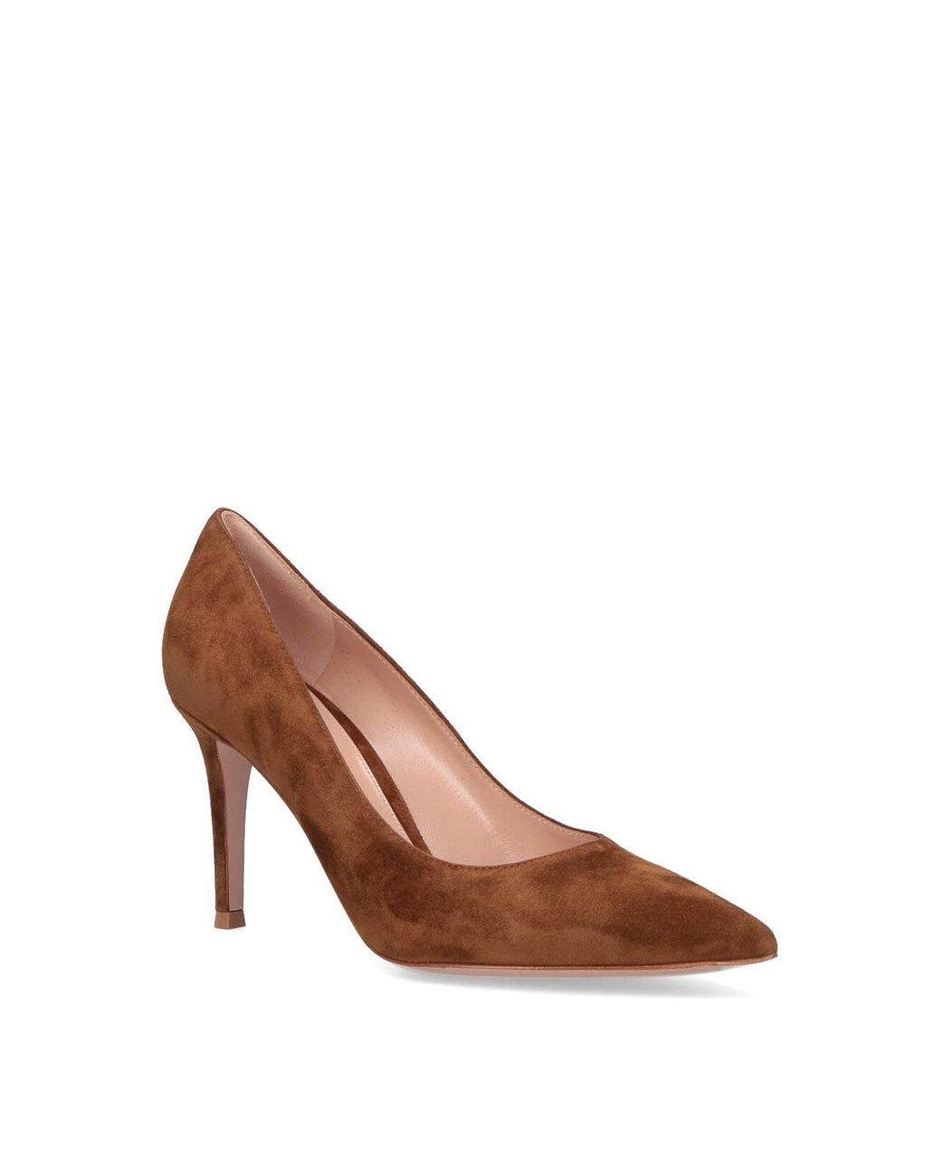 Gianvito Rossi Brown Dcollet