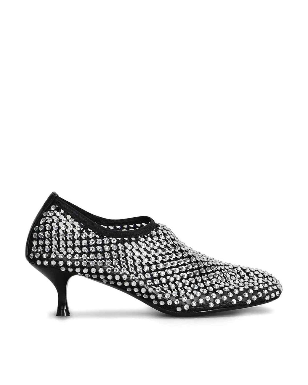 Strategia Black Connie Ballet Shoes T5 With Swarovsky