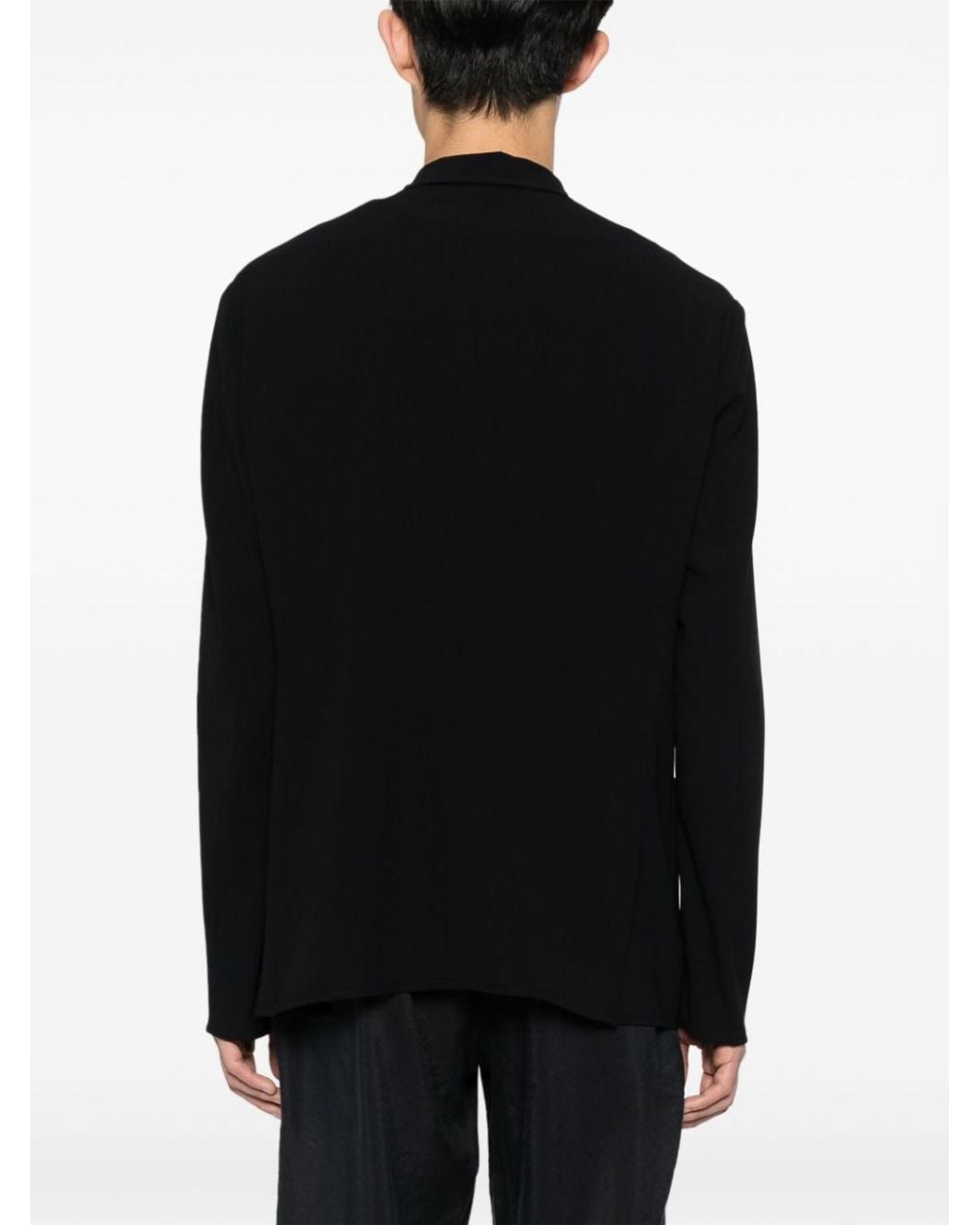 Giorgio Armani Black Casual Jacket for men