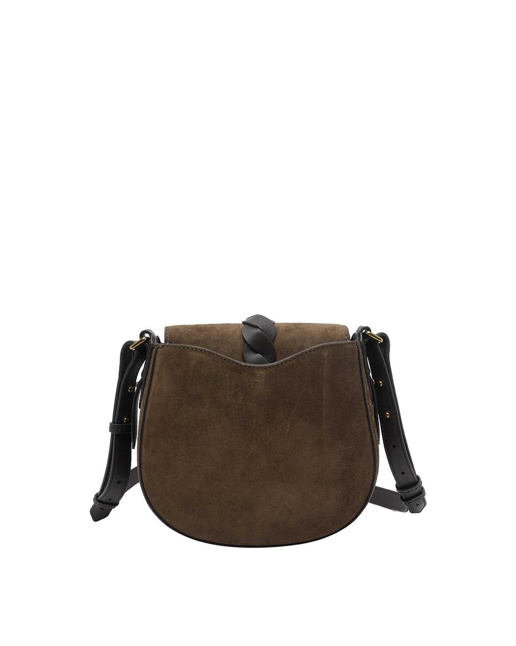Isabel Marant Brown Bronze Small Altay Crossbody Bag