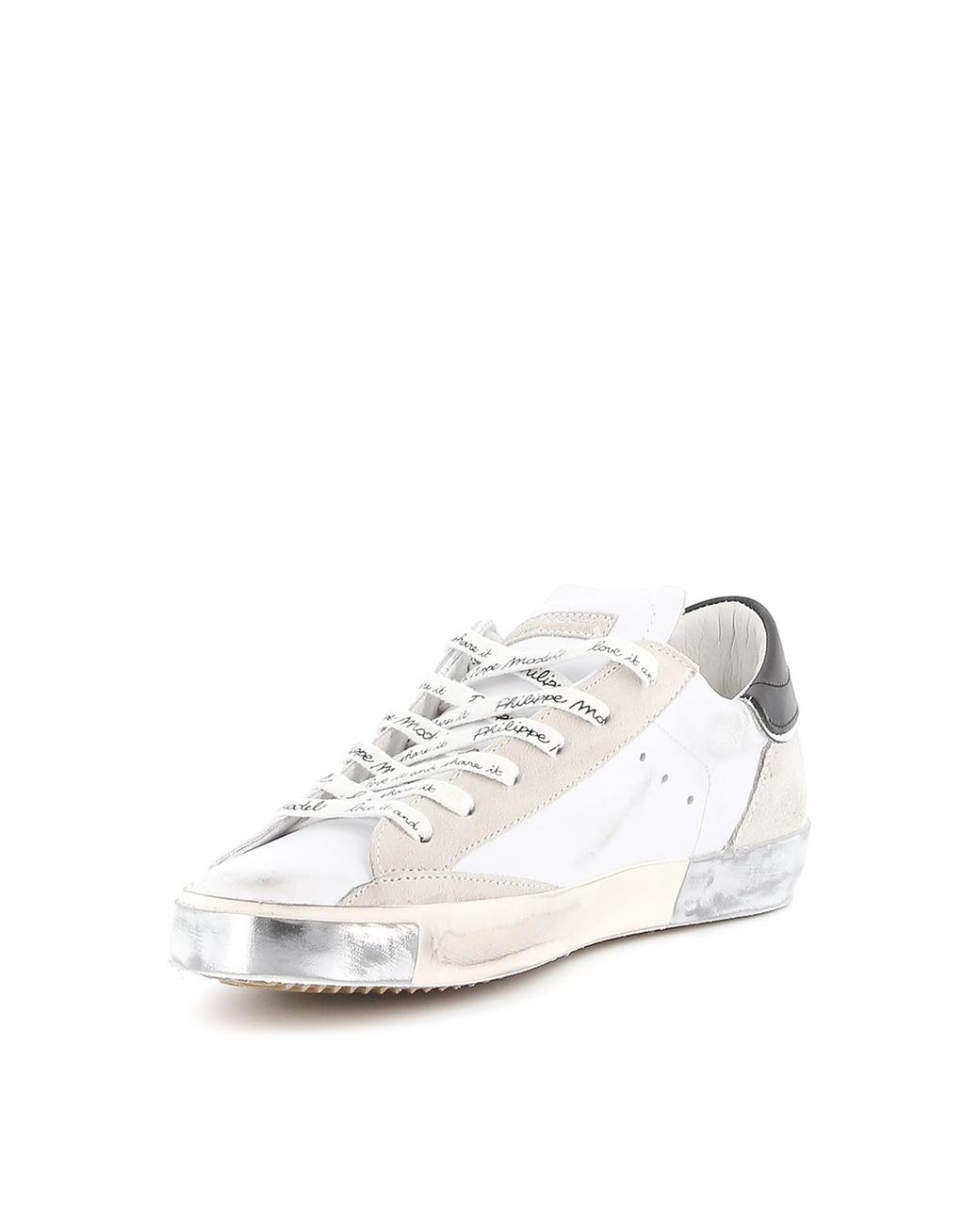 Philippe Model White Paris X Sneakers