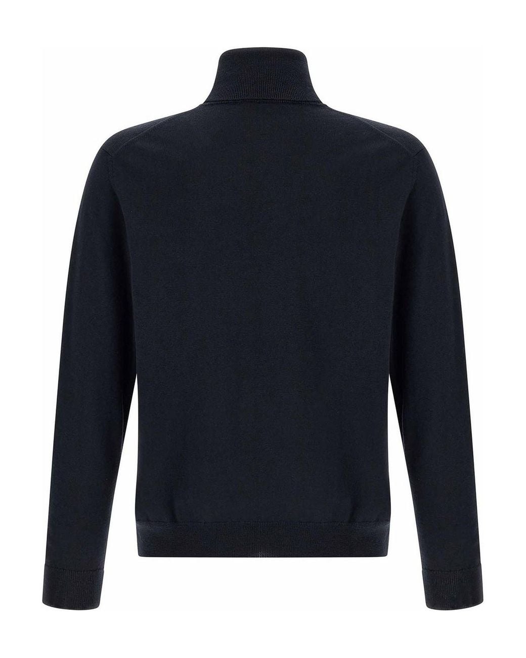 Zanone Blue Turtle-Neck Sweater for men