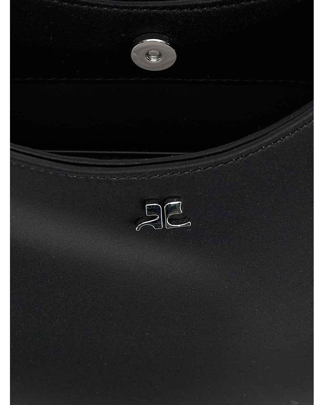 Courreges Black Holy Handbag
