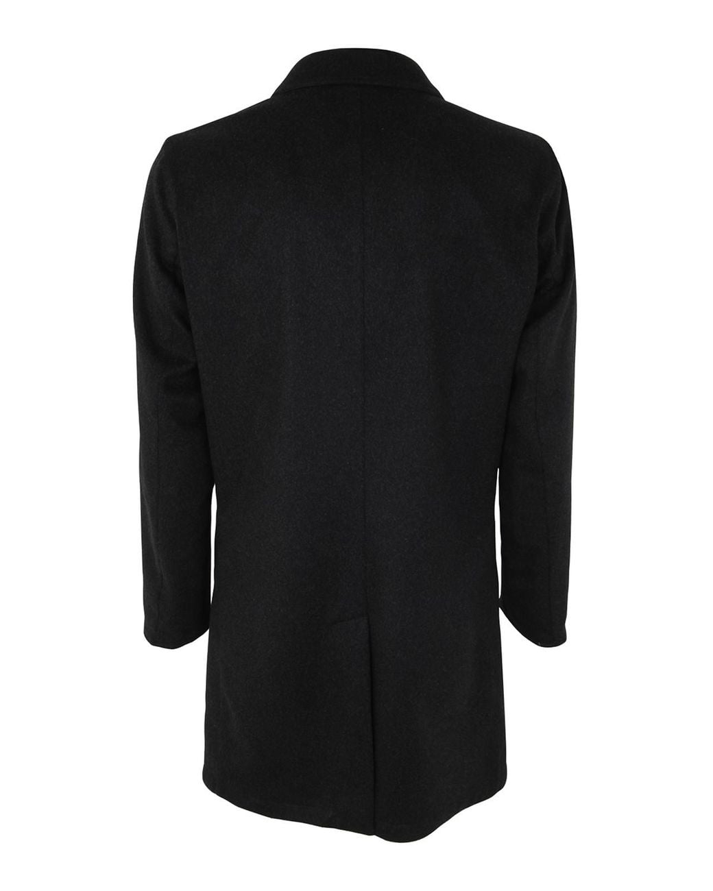 KIRED Black Peak Reversible Coat for men