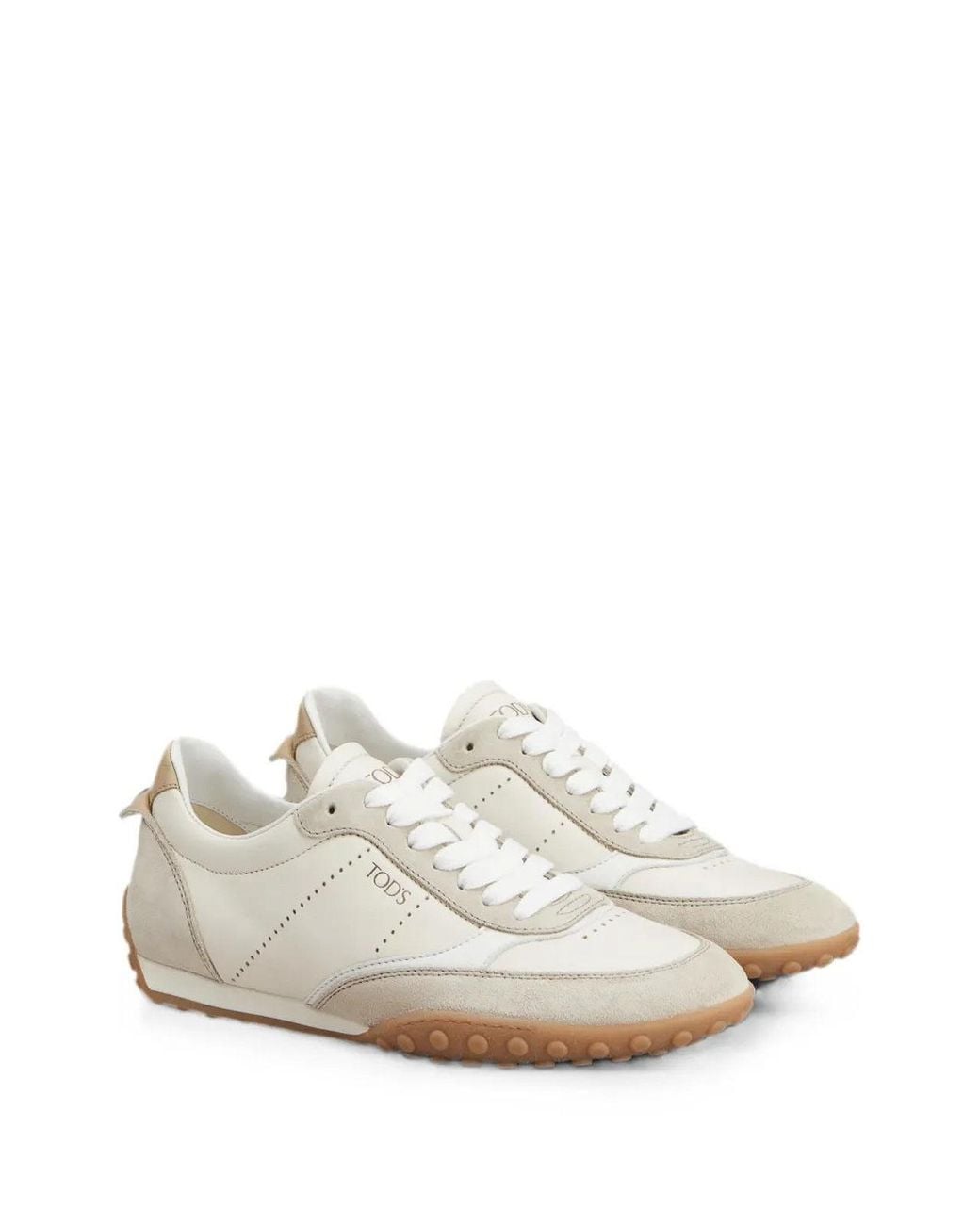 Tod's White Sportiva 13M Allacciata Item
