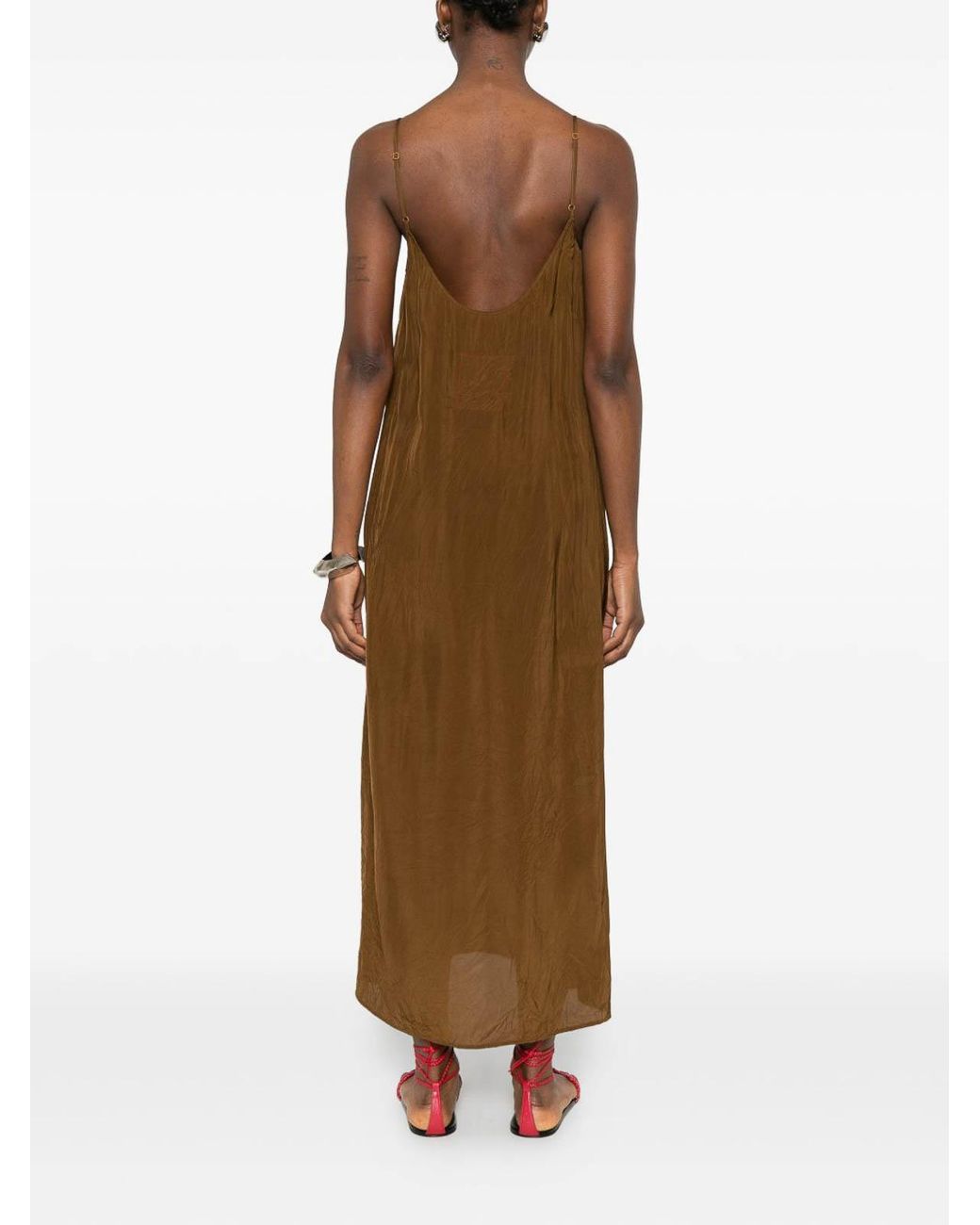 Uma Wang Brown Alexa Dress