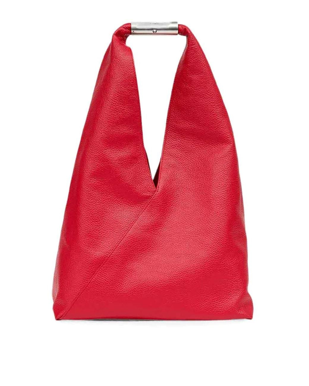 MM6 by Maison Margiela Red Japanese Medium Bag
