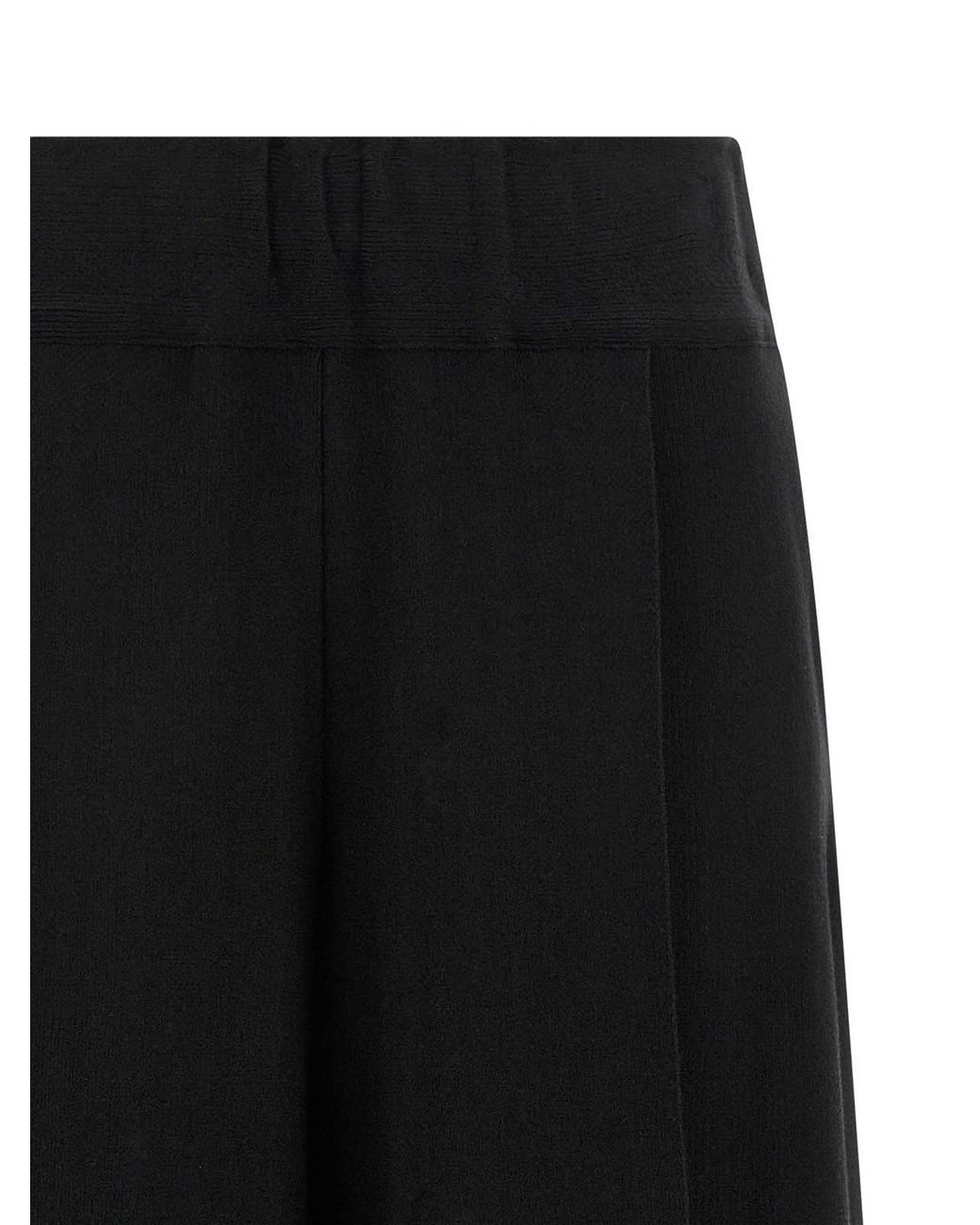 Pleats Please Issey Miyake Black Campagne Pants