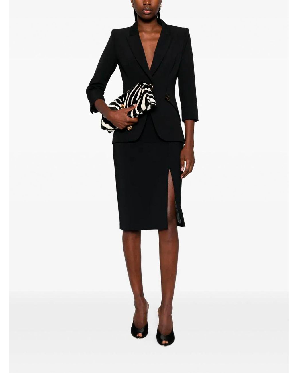 Elisabetta Franchi Black Jacket