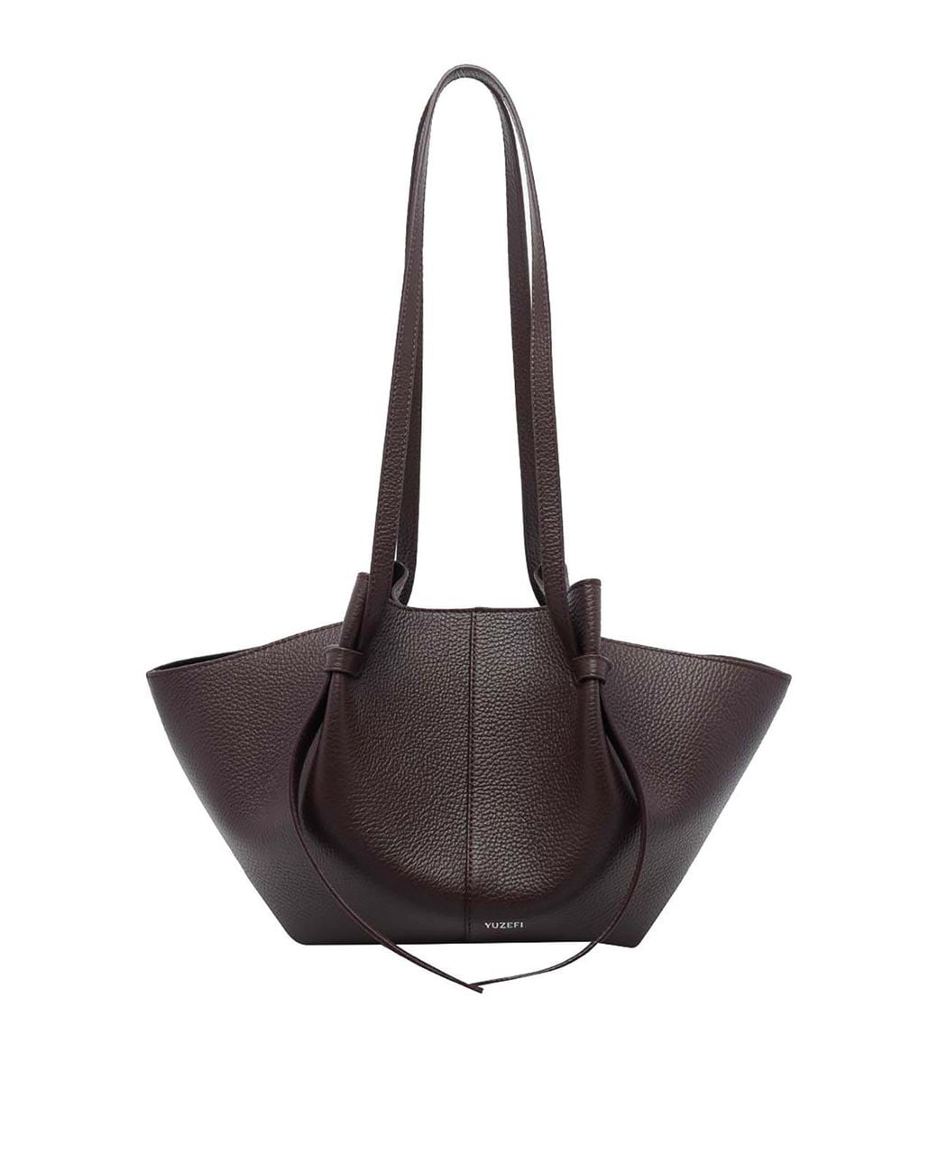 Yuzefi Brown Mochi Shoulder Bag