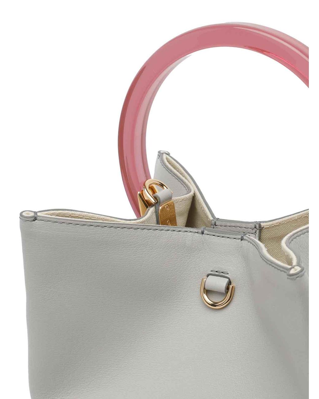 Borsa A Mano Grigia di Marni in Gray