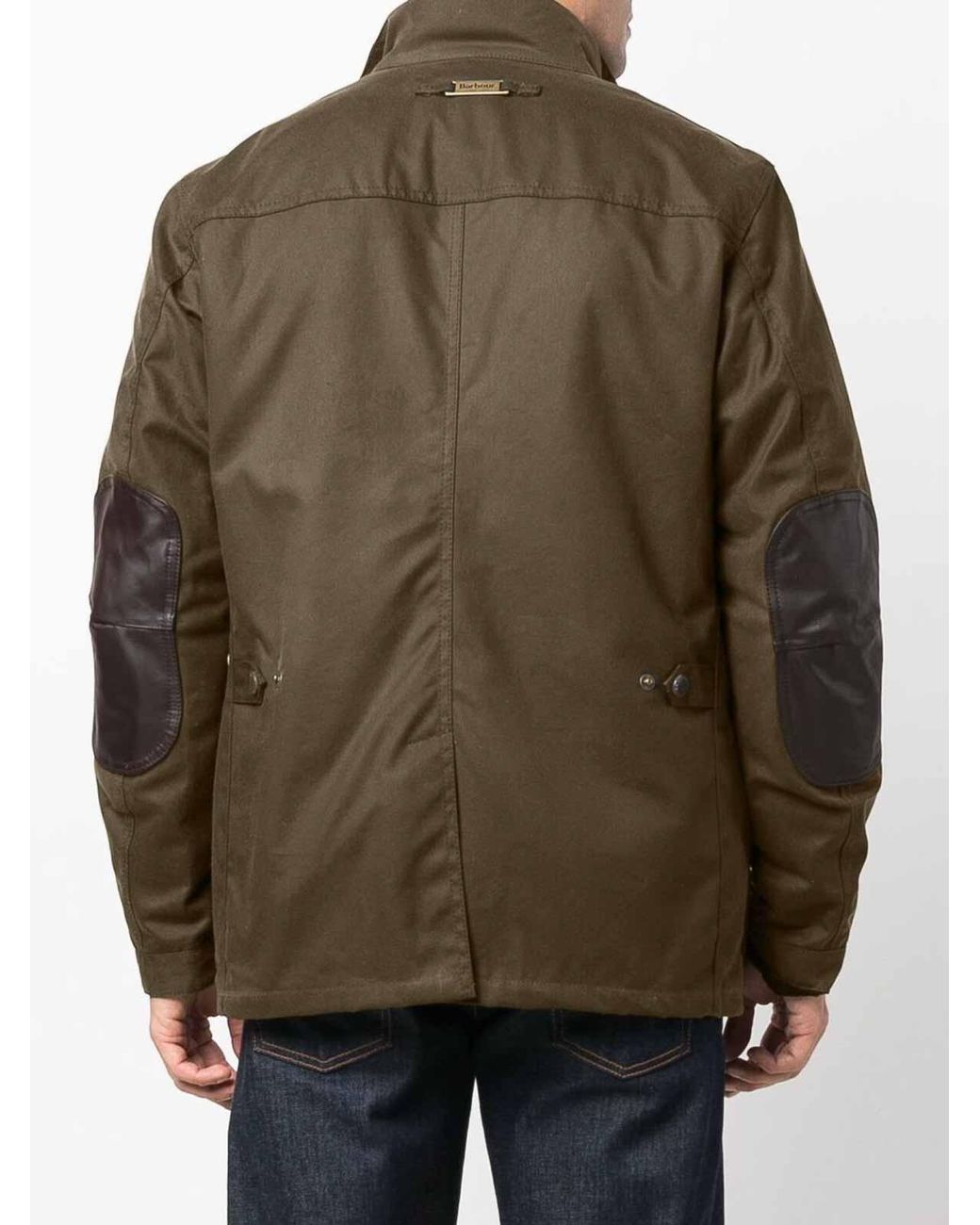Barbour Green Classic Waxed Jacket for men