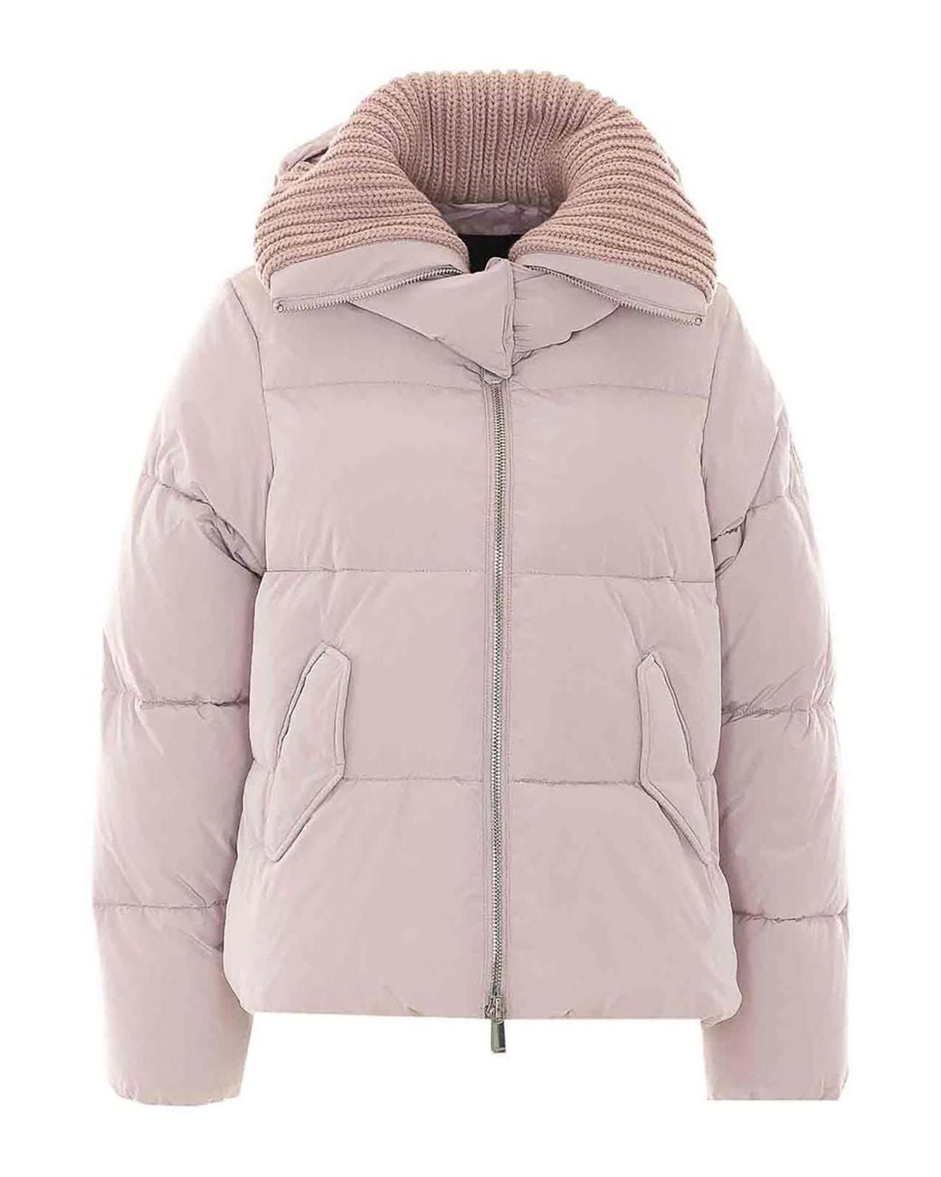 Mulberry Pink Lilac Dianthus Down Jacket