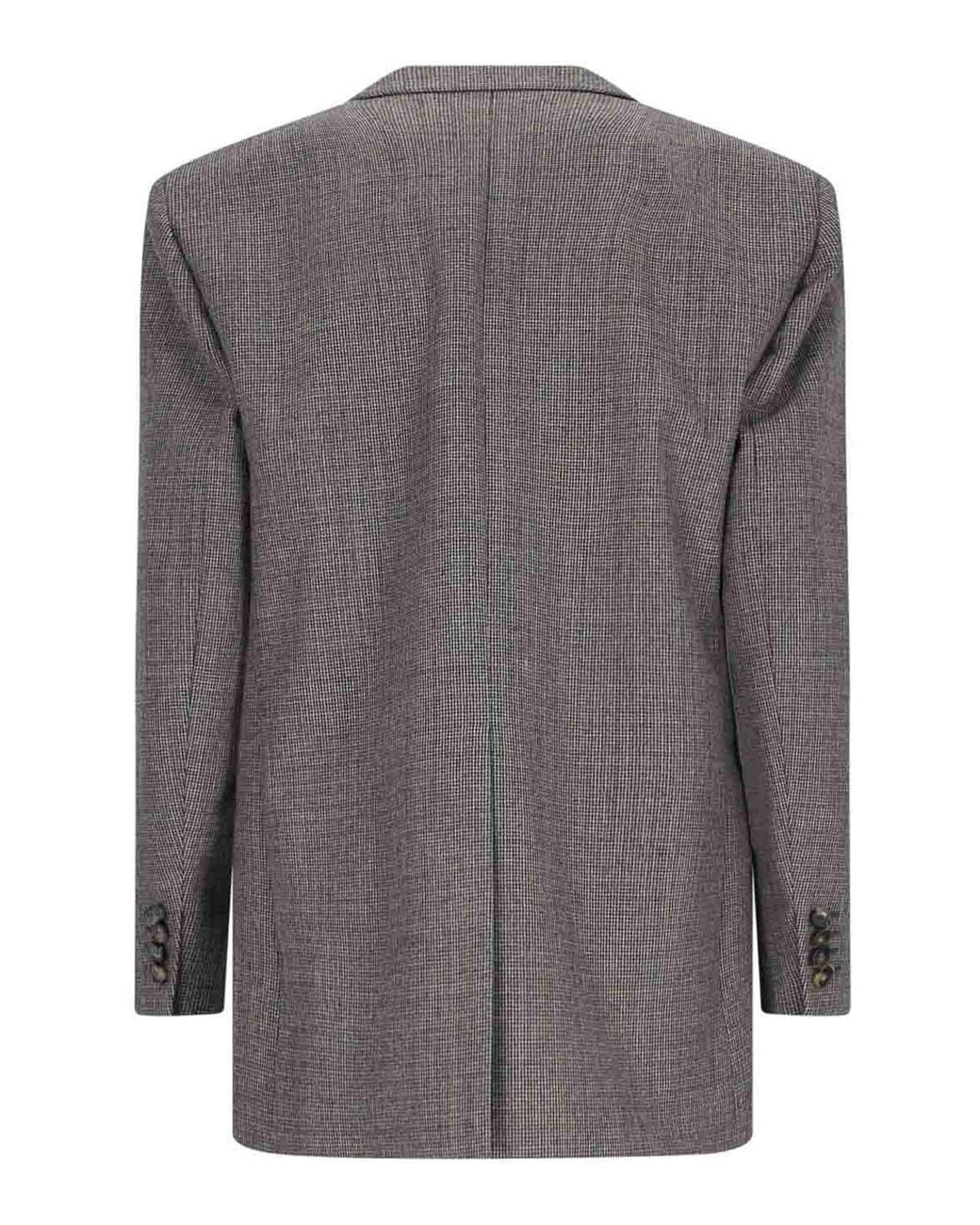Stella McCartney Gray Blazer Monopetto