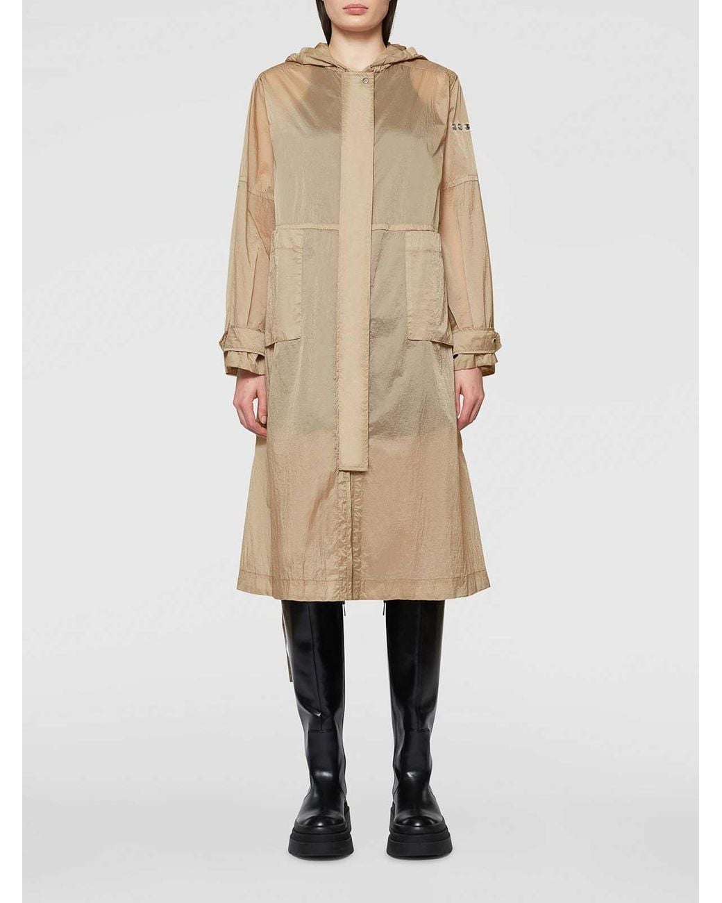 Parka Add en coloris Natural