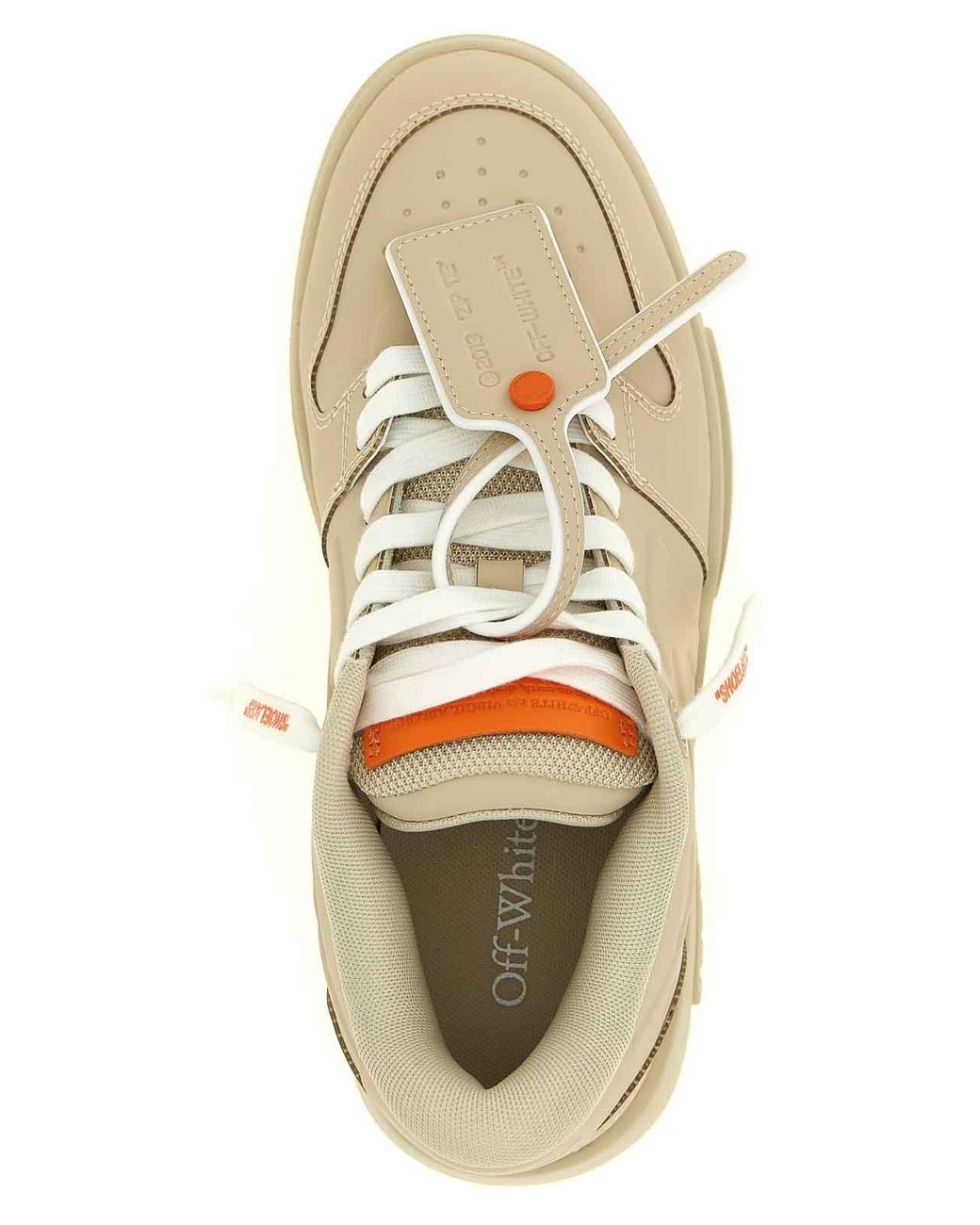 Off-White c/o Virgil Abloh Natural 'out Of Office Molded' Sneakers