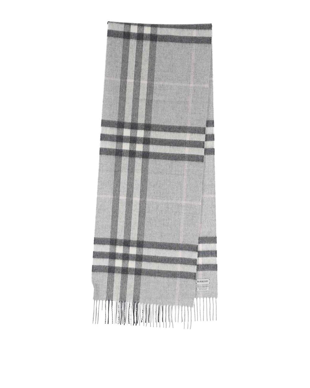 Burberry Gray Scarf