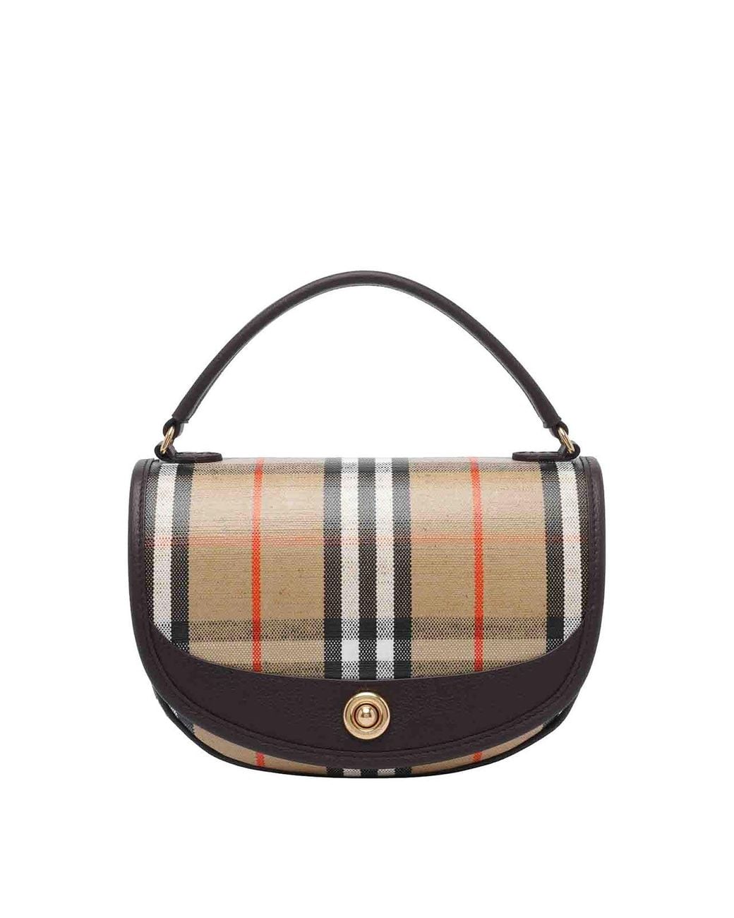 Burberry Brown Sand Highlands Crossbody Bag