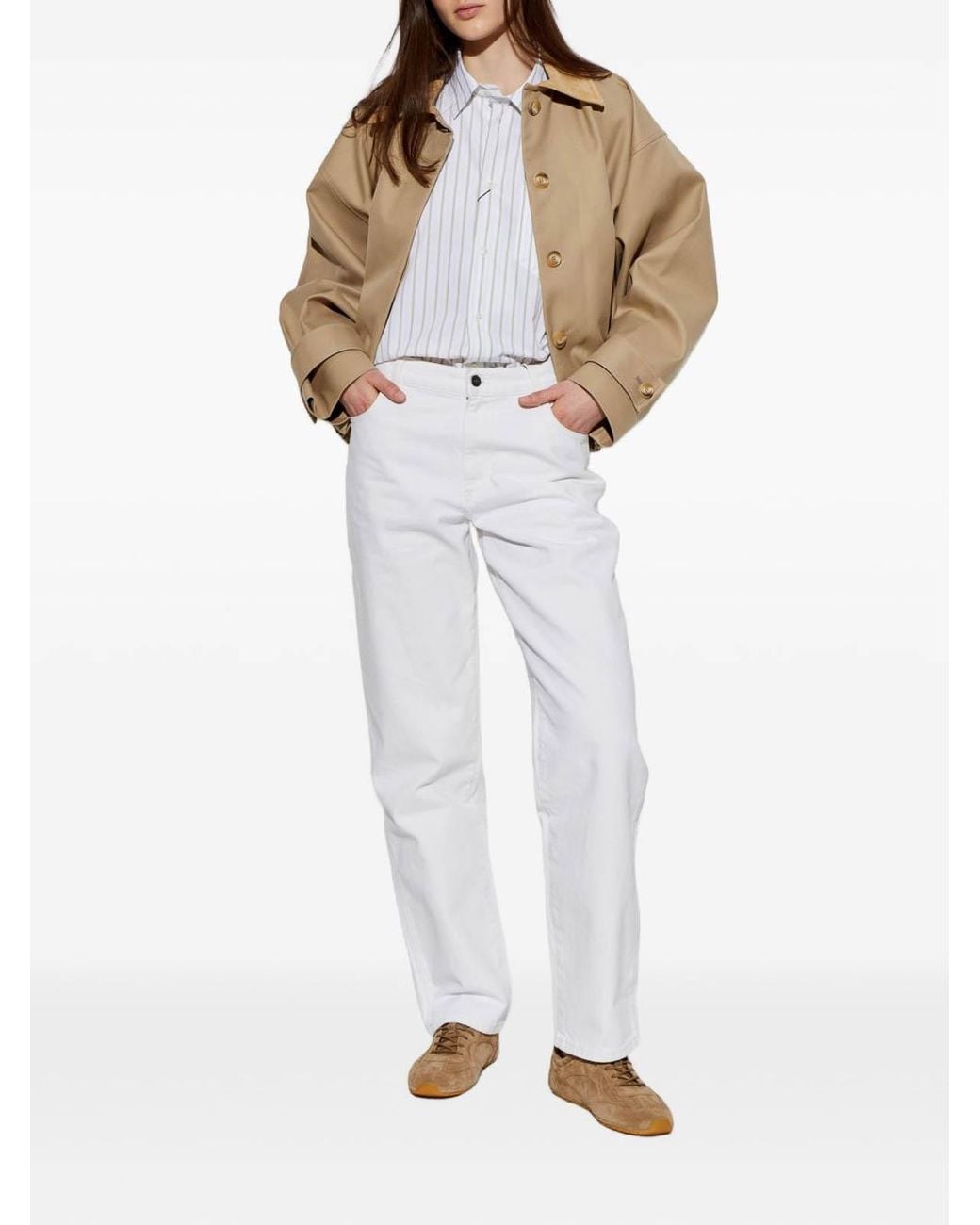 Tory Burch Brown 'Field' Sports Shoes
